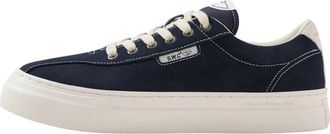 Stepney Workers Club Dellow 02 Suede - Heren - Sneakers - Blauw - 42 EU - Su&egrave;de - Schoenen