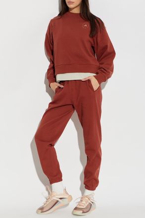 adidas ADIDAS By Stella McCartney Sweatshirt With Logo, Womens, Red