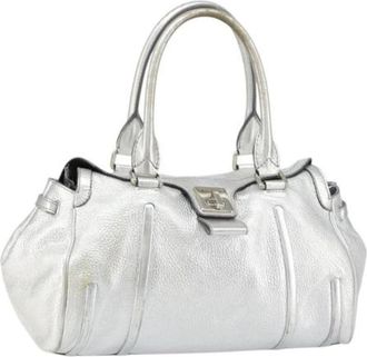 Celine Pre-owned Handbags, female, Gray, Size: ONE SIZE Pre-owned Vintage Handbag