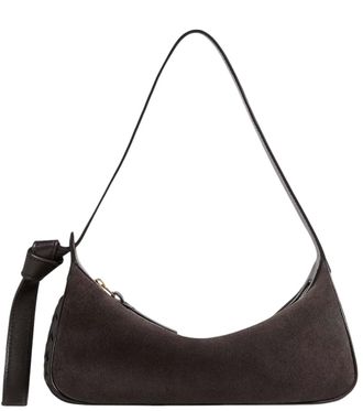 Bottega Veneta Dark Brown Nodo Small Shoulder Bag
