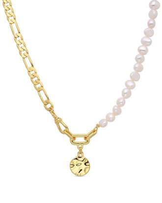 Eyecandy LA Eye Candy La Fresh Water Pearl Pendant Necklace