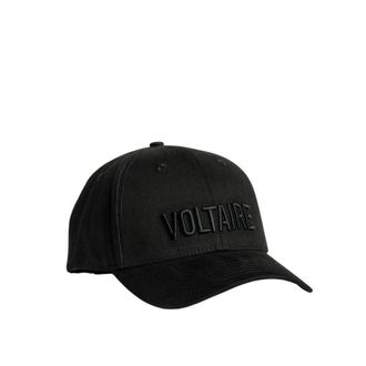 Zadig&Voltaire Accessoires, Heren, Zwart, ONE Size, Katoen, Voltaire Cap