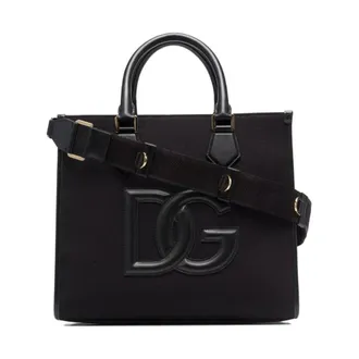 Dolce & Gabbana Heren, Tassen, Zwart, Maat: ONE Size Katoen