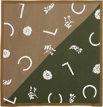Luisa Cerano Accessoires, Dames, Veelkleurig, ONE Size, Zijden Sjaal