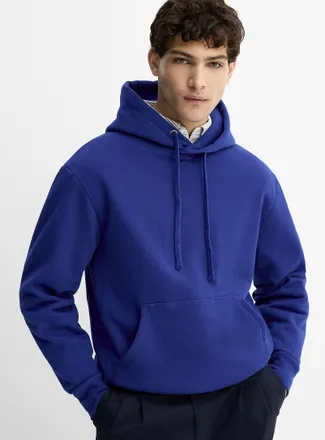 Le 31 Mens Brushed-interior hoodie