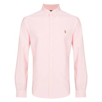 Polo Ralph Lauren Long-Sleeved Cotton Oxford Shirt, Size Medium