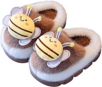 Generic Cozy Home Strawberry Design Memory Foam Slippers, Indoor Cotton House Shoes, Plush Fuzzy Comfort Footwear for Mother and Girls, Pink and Red