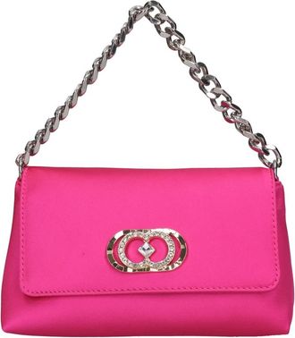 La Carrie Tassen.. Fuchsia - Dames - Handtassen - Roze - ONE Size - Satijn - Tassen