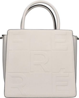 Gianfranco Ferre Leren Handtas - Dames - Handtassen - Beige - ONE Size - Leer - Tassen