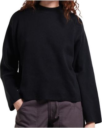Dedicated Sweater Limhamn Base Pullover für Damen | schwarz