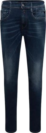 Replay Heren Anbass katoenen slim-fit jeans (Blauw)