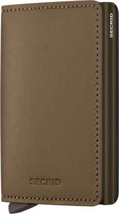 Secrid Slimwallet Matte in Satin Bronze at Nordstrom