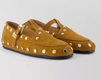 Ganni studded mules