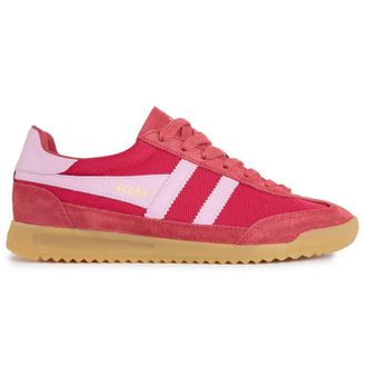 Gola Womens Classics Tornado Trainers - Red Nylon - Size UK 5