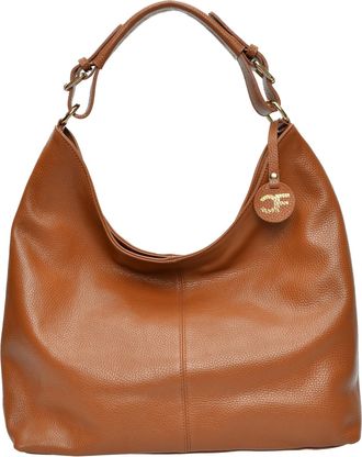 Carla Ferreri Bruine Leren Tas