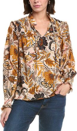 Fate Botanical Print Blouse