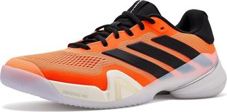 adidas Barricade 1/4 Tennis Shoes Mens Shoes Lucid Orange/Core Black/Pure Orange : 14 D - Medium, Textile