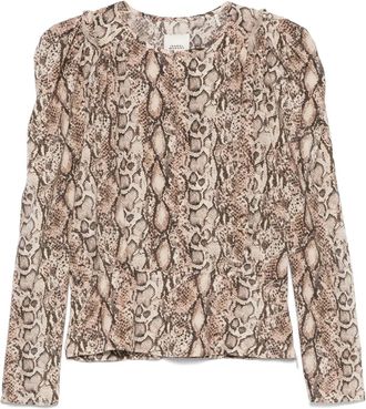 Isabel Marant Blusa Zarga - Toni neutri