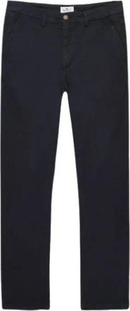 Aquascutum Comfort Chinos Relaxed Fit - Heren - Chinos - Blauw - XL - Katoen - Broeken