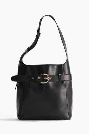 H&M Tote Bag mit Zierriemen - Schwarz