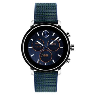 Movado Connect Black Dial Unisex Watch 3660030