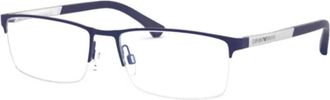 Emporio Armani 1041 Vista Brillen - unisex - Brillen - Zwart - 55 MM - Accessoires