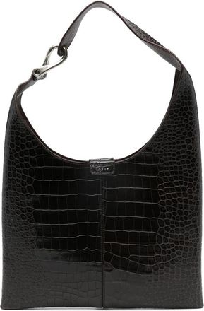 SOEUR Mini Cosima Crocodile-effect Tote Bag