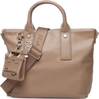 V&deg; 73 Shopping Matilda - Dames - Handtassen - Beige - ONE Size - Tassen