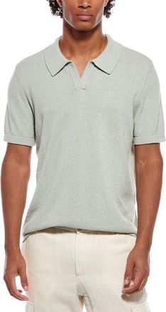 Onia Boucle Knit Johnny Polo Shirt