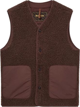 Mos Mosh Gilet - - Jackets - Uomo - Marrone - L