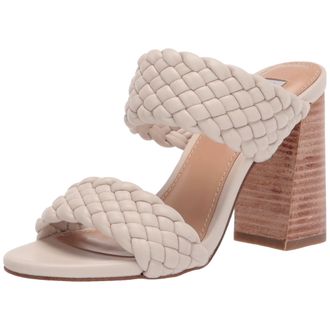 Steve Madden Tielo Heeled SandaI Bone TIEL01S1-253 Womens