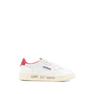 Autry Sneakers, female, Red, Size: 11 US Medalist Low Sneakers