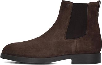 Tod's Schoenen, Heren, Bruin, 44 EU, Suède, Bruine Suède Chelsea Boots voor Heren
