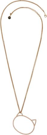 Karl Lagerfeld Womens 5420546 Ladies Necklace - Rose Gold Stainless Steel - One Size