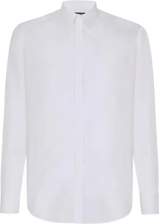 Dolce & Gabbana Stretch-poplin Gold-fit Shirt