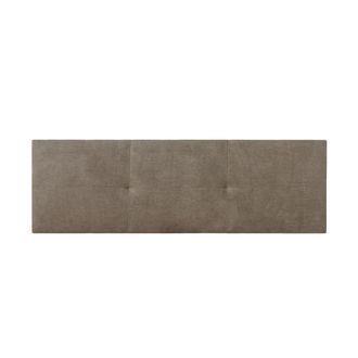Kenay Home Cabecero tapizado gris 165 x 52 cm
