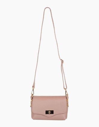 Elie Beaumont Womens Twist Womens Crossbody Bag - Tan - Size: ONE size