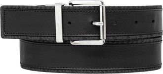 Michael Kors Omkeerbare Riem - Dames - Riemen - Zwart - S - Leer - Accessoires