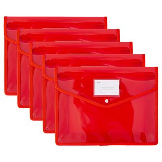 OEM Bolsas Para Documentos Con Cierre De Bot&oacute;n A Presi&oacute;n, Organizadores De Documentos Impermeables, Aptos Para Papel Tama&ntilde;o Carta, Laterales De Tela (paqu