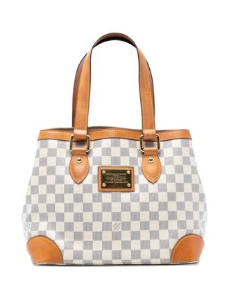 Louis Vuitton 2009 Damier Azur Hampstead PM tote bag - Wit