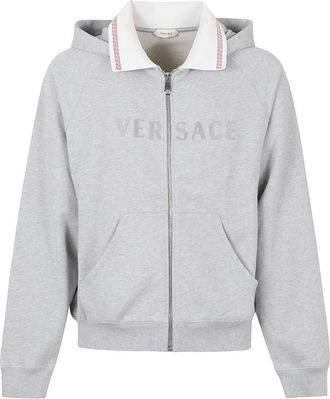 Versace Hombre, Sudaderas, Gris, Talla: M
