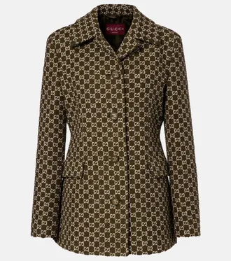 Gucci GG tweed blazer