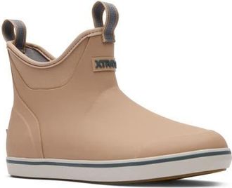 Xtratuf Waterproof Ankle Deck Boot in Warm Taupe at Nordstrom, Size 11