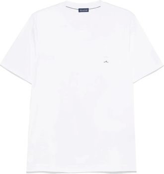 Paul & Shark logo-print T-shirt - men - Cotton - L - White