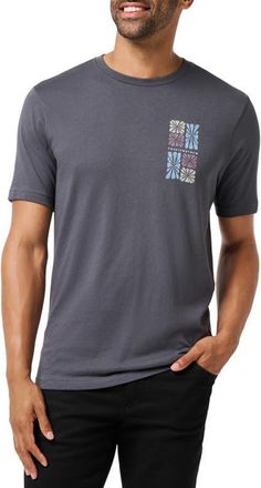 Travis Mathew Cabana Cotton Graphic T-Shirt in Ebony at Nordstrom, Size Xx-Large