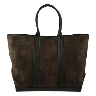 Tom Ford Tassen, unisex, Bruin, ONE Size, Su&egrave;de, Tote Grande