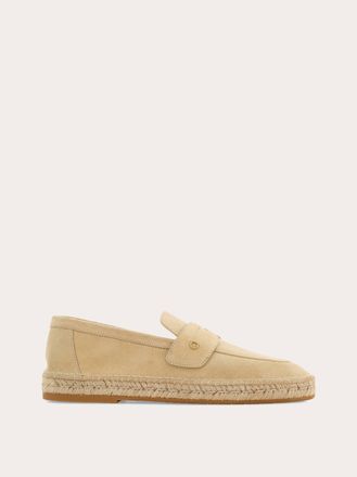 Ferragamo Uomo Mocassino espadrillas Beige Taglia 39