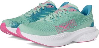 Hoka One One Mach 6 Womens Shoes Jadeite/Alpine Blue : 10.5 B - Medium, Textile