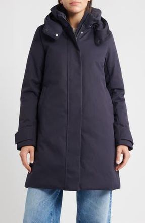 Save The Duck Skylar Insulated Parka in Blue Black at Nordstrom Rack, Size 00(Xxs)