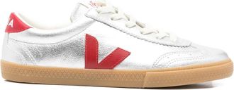 Veja Volley Leather Silver Pepper Sneakers